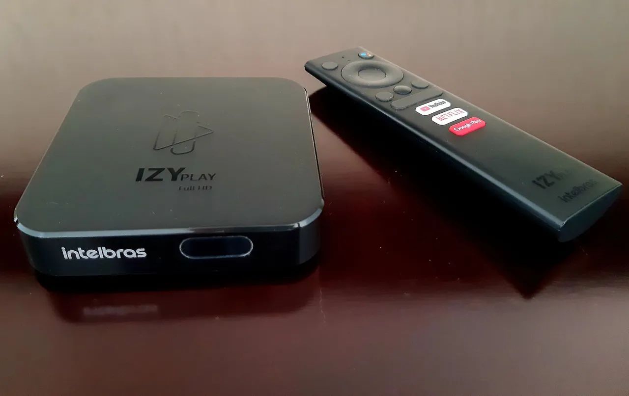 Smart Box TV Android IZY Play Intelbras