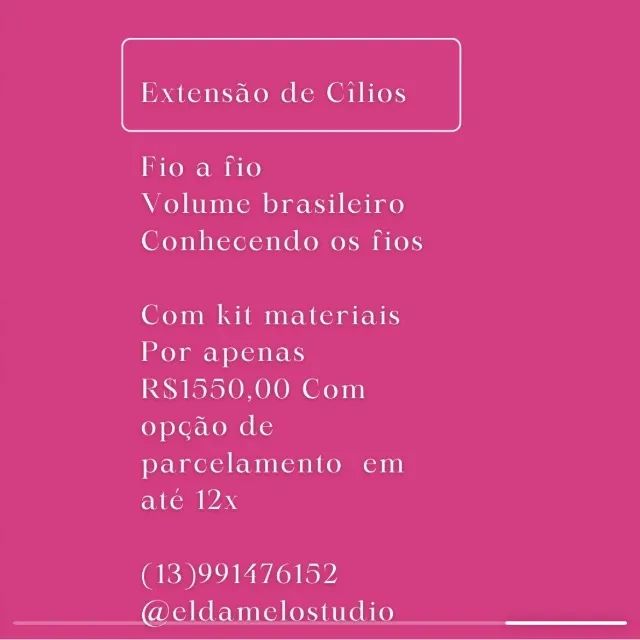Curso de cílios, sobrancelhas e Brow lamination - Foto 5