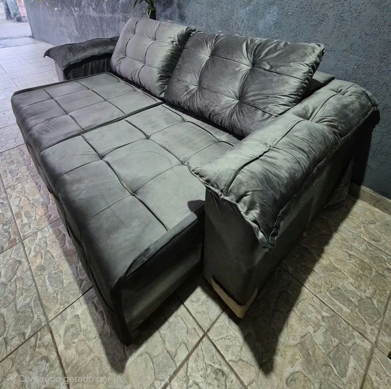 SOFA RETRATIL NOVO - ENTREGAMOS  - Foto 2
