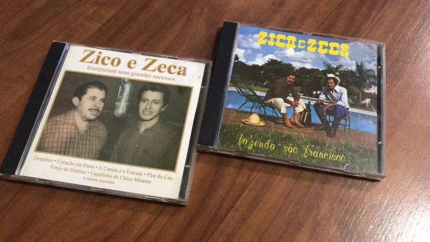  2 Cds Zico e Zeca - Midias Em Ótimo Estado - Foto 3