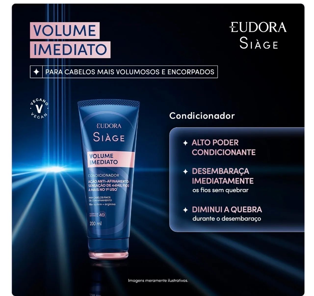 Condicionador siage volume imediato - Foto 2