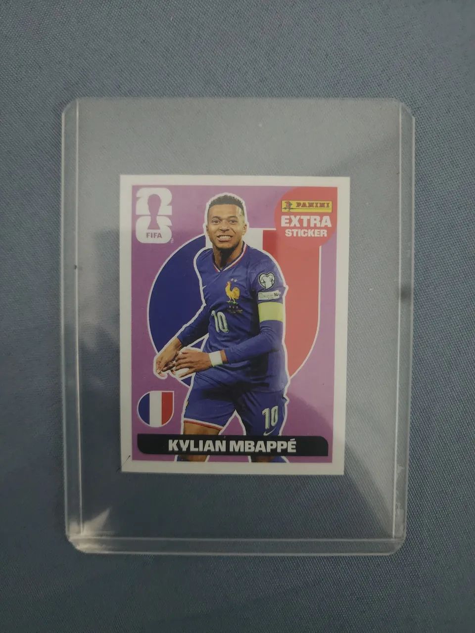 Figurinha Extra Sticker Kylian Mbappé
