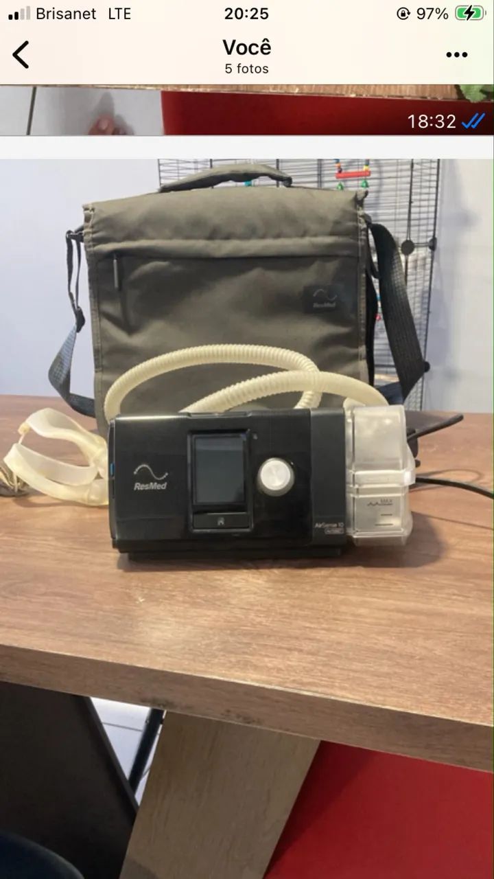 Cpap equipamento para apneia do sono - Foto 4