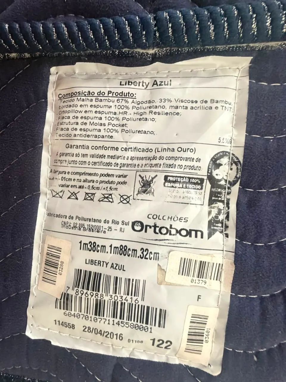 Colchão Ortobom de molas ensacadas  - Foto 3