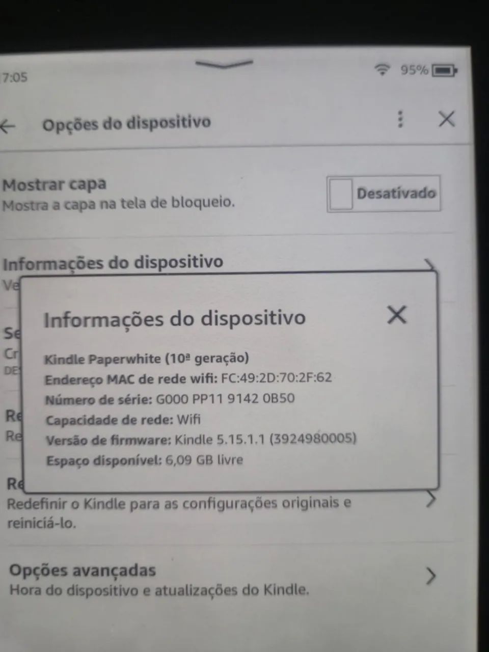 Kindle Paperwhite 10ª Geração 8GB - Foto 4