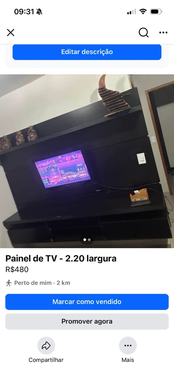 Painel de tv  - Foto 2