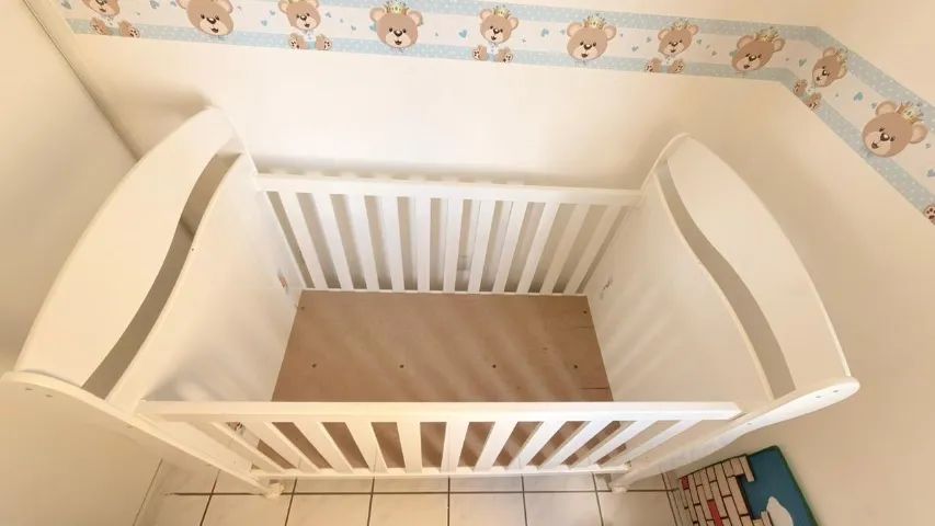 Berço Infantil Branco + Colchão GRÁTIS - Foto 5