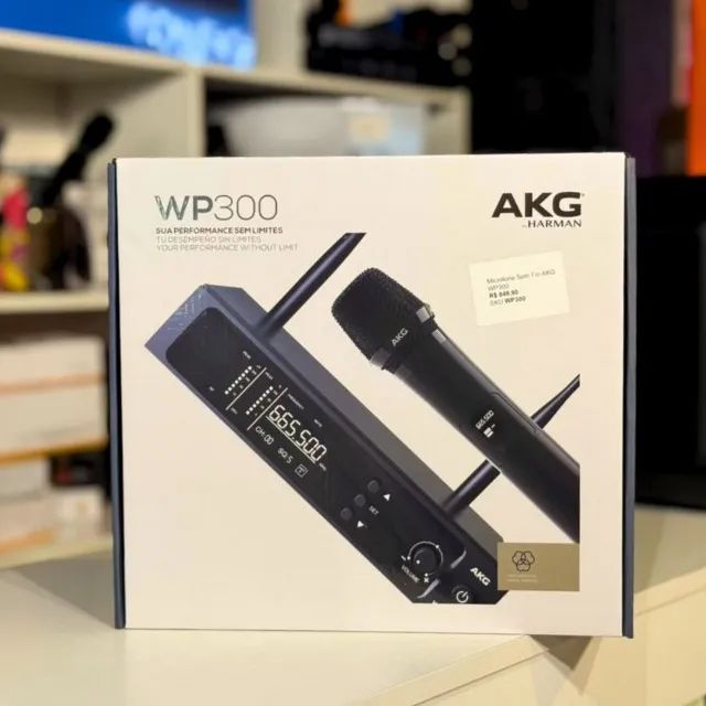 Microfone Sem Fio AKG WP300