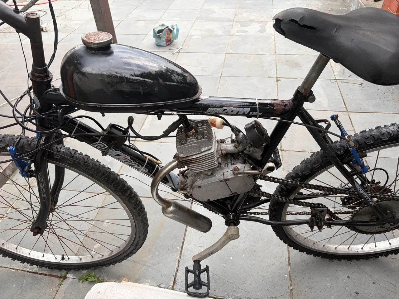 Bicicleta Motor 48cc - Foto 2