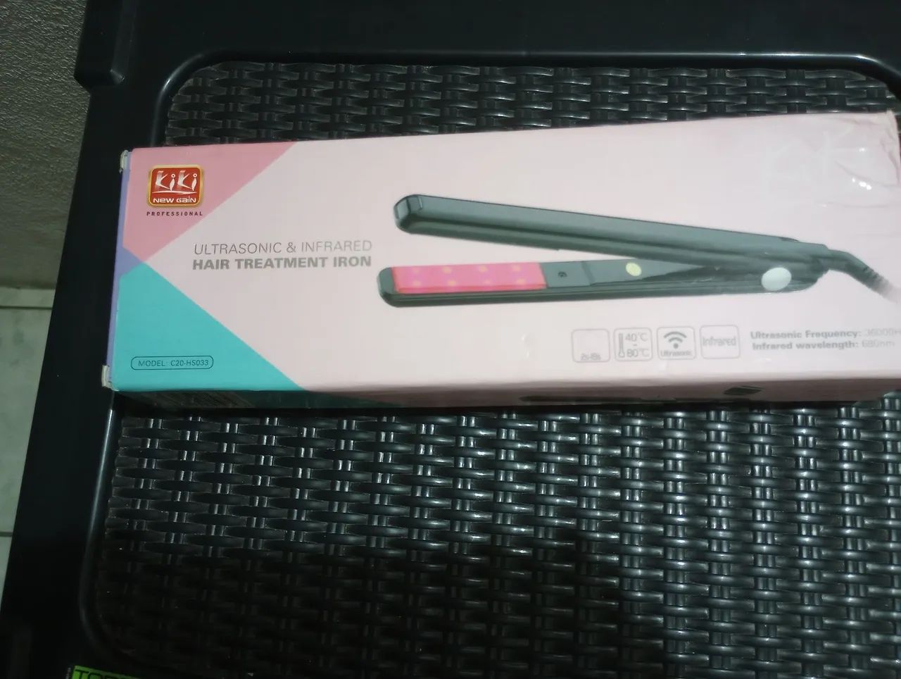 Prancha Alisadora Fria Para Tratamento Capilar