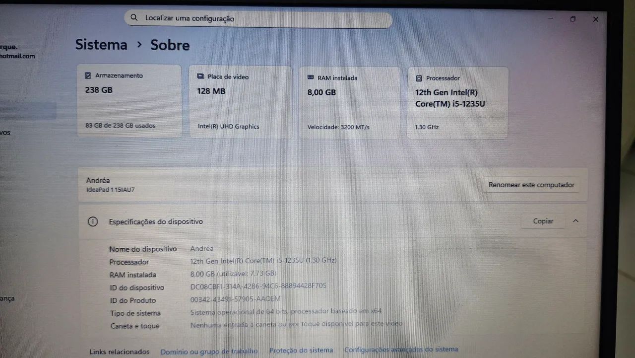 Notebook Lenovo - Foto 4