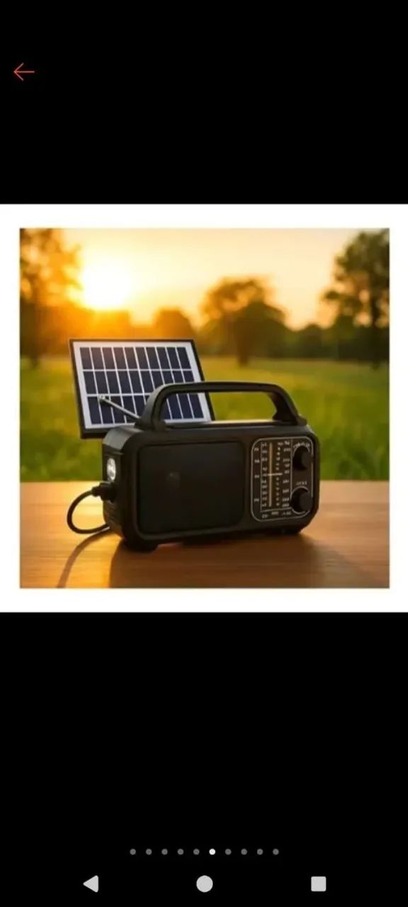 Sim com placa solar e luz de emergência  - Foto 3