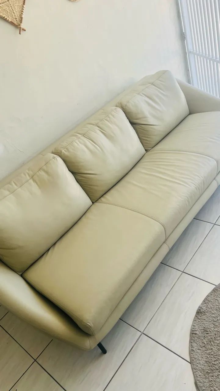 Sofa de couro legítimo  - Foto 3