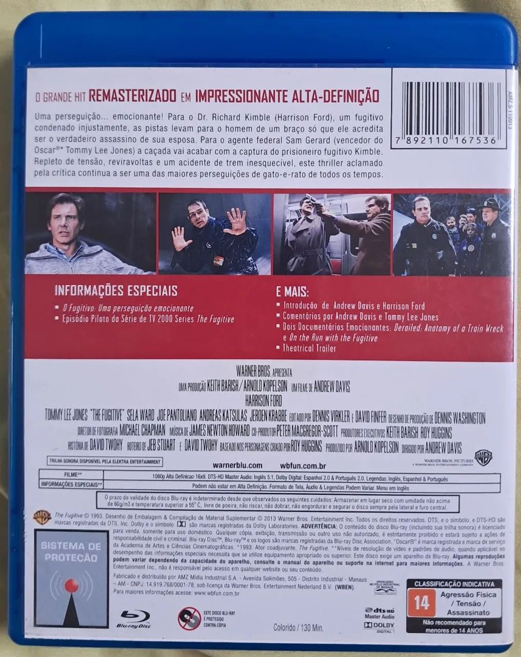 Bluray O fugitivo - Foto 2