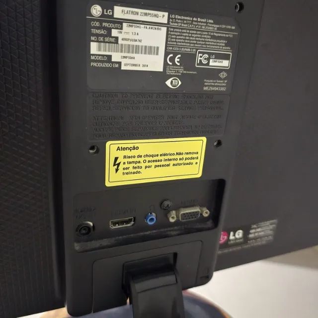 Monitor LG 22" - Bom estado - Foto 3