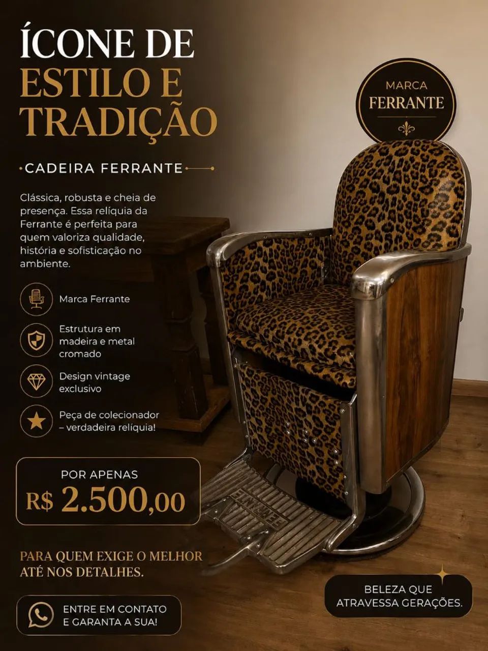 RELIQUIA FERRANTE À VENDA