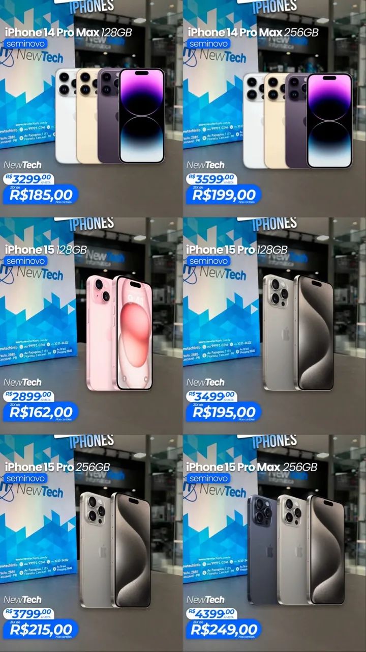 iPhones Seminovos 