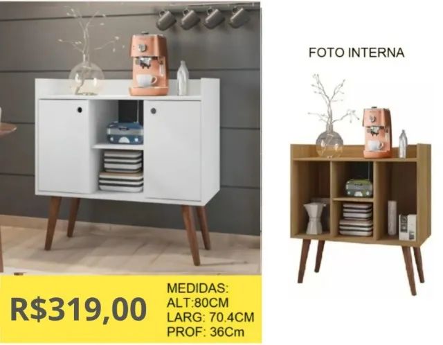 APARADOR BUFFET A PRONTA-ENTREGA  - Foto 2