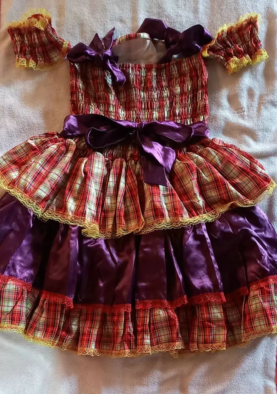 Vestido Junino infantil - Foto 2