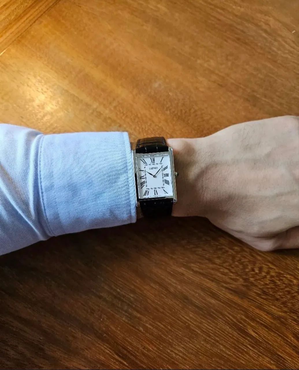 Relógio Seiko tank SWR103B1 - Foto 5