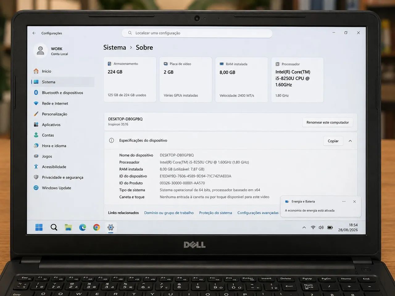 Dell inspiron 3576 urgente - Foto 4