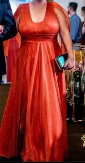 Vestido terracota 