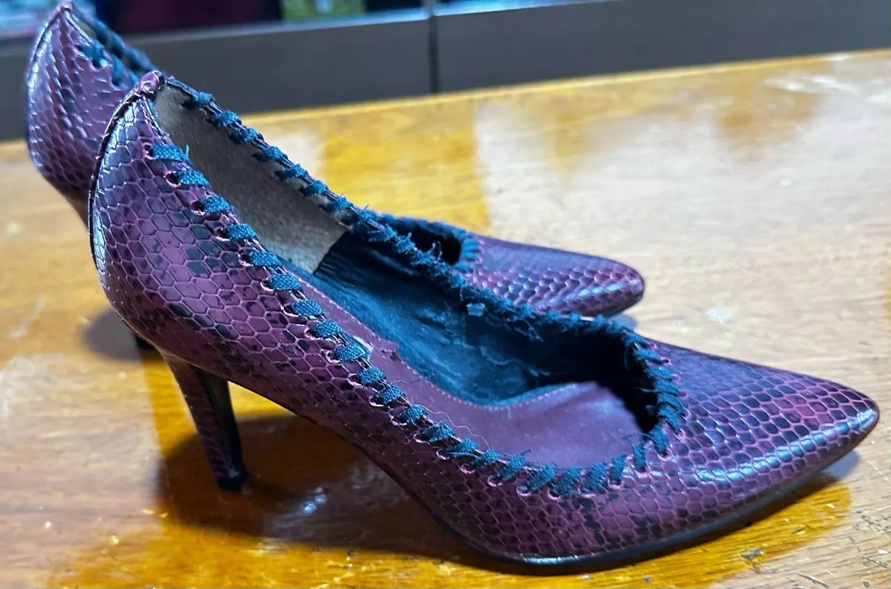 Scarpin Corello Vinho 33 - Foto 4