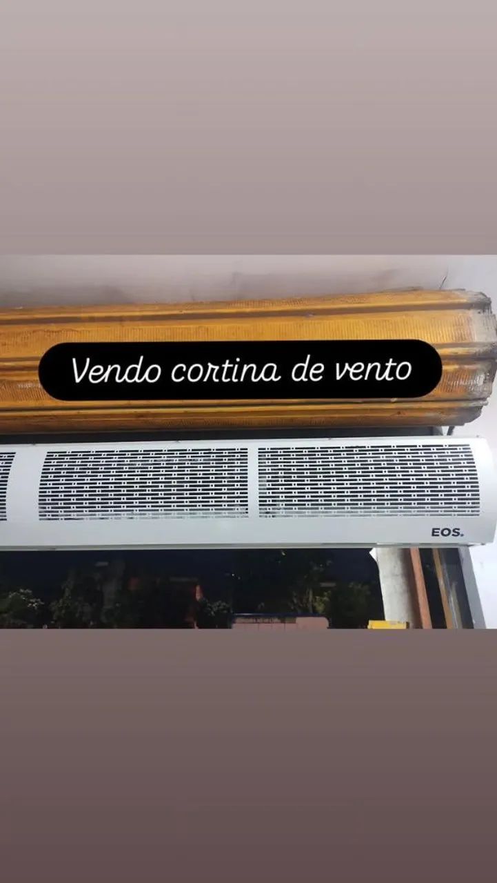 Vendo cortina de vento 