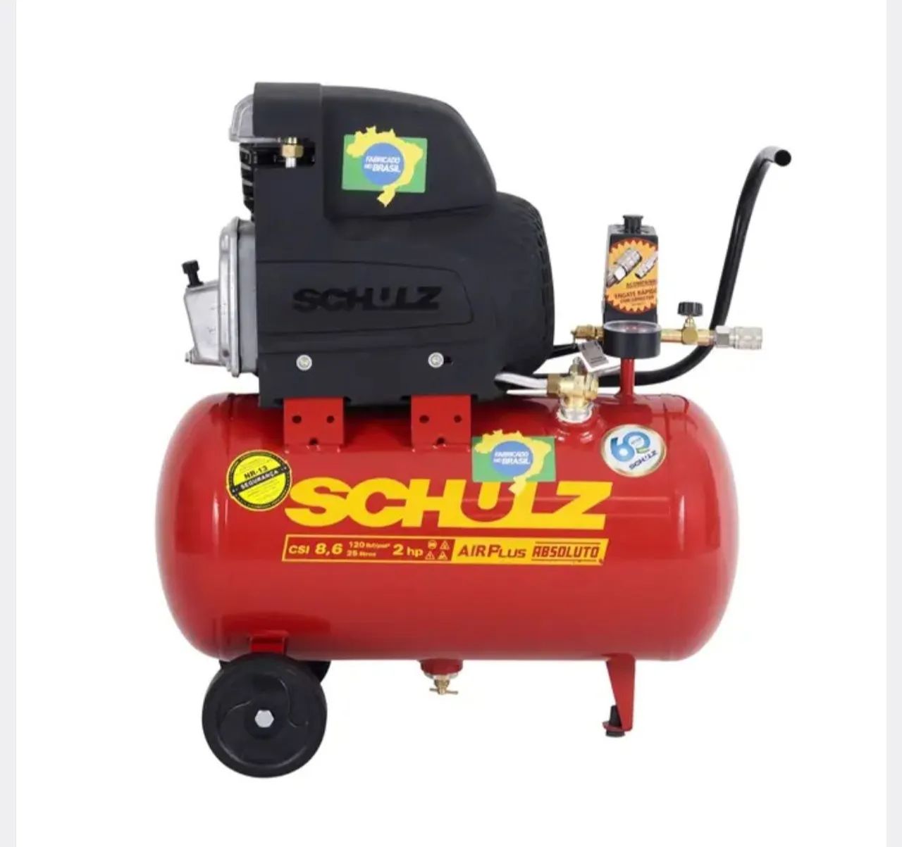 Compressor Schulz 2 hp - Foto 4