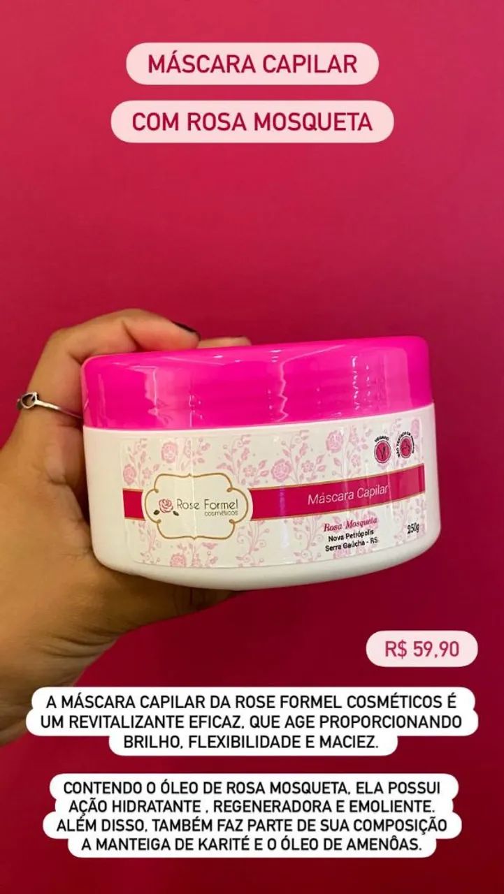 PRODUTOS DE ROSA MOSQUETA