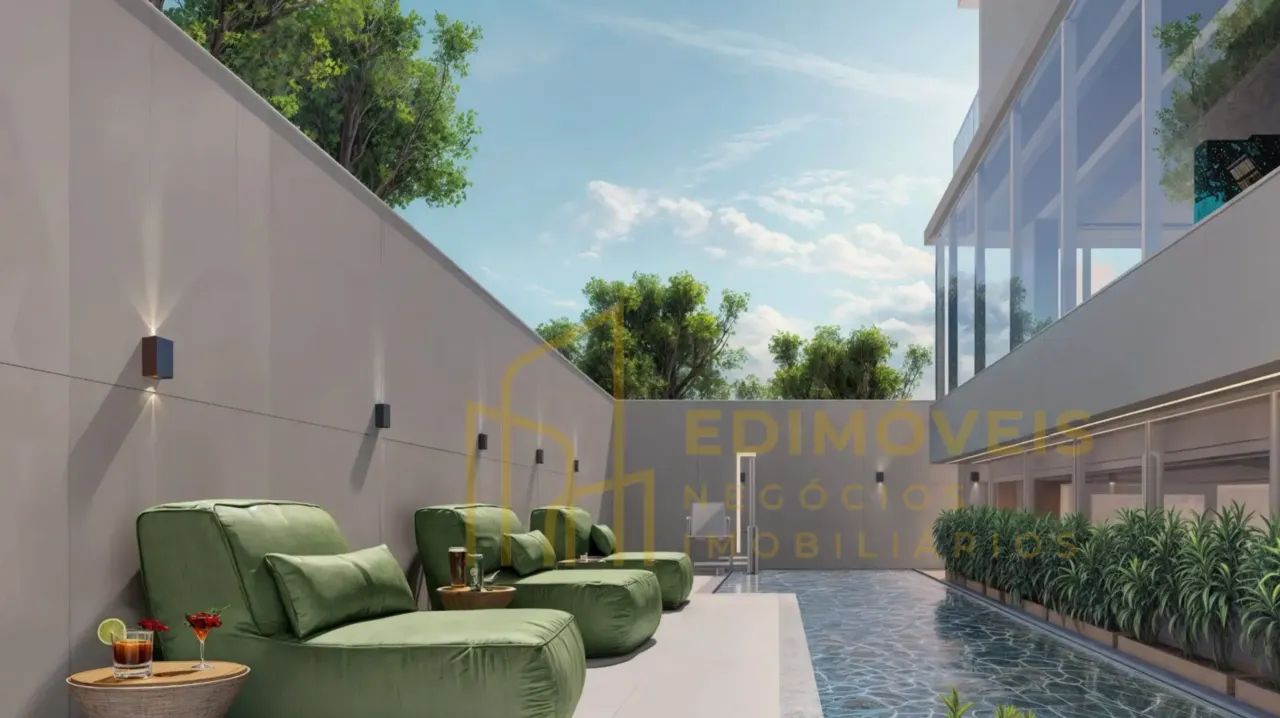 Última Unidade: Apartamento com Varanda e Área Externa na Praia do Canto! - Foto 3