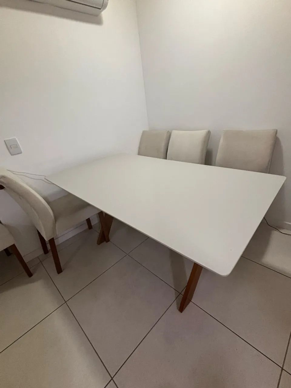 Mesa de jantar com 6 cadeiras - imperdível / ACEITO PROPOSTA - Foto 4