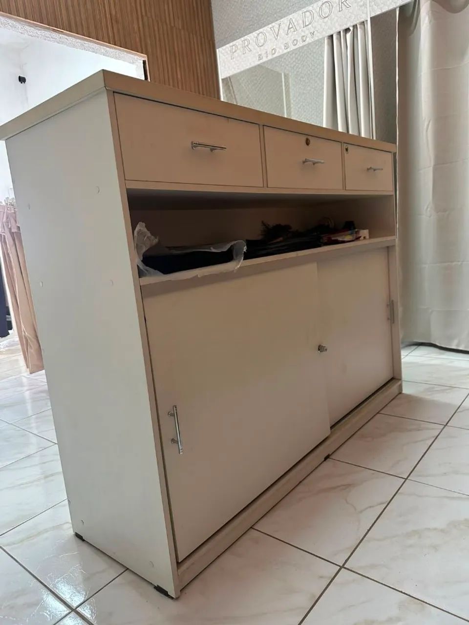 Balcão de MDF de 15 mm