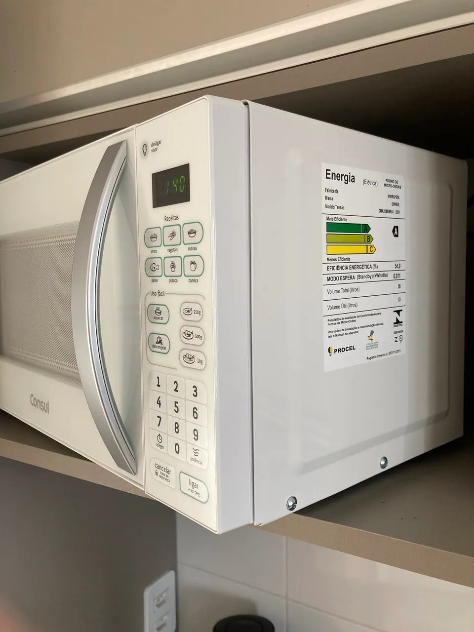 Microondas novíssimo!