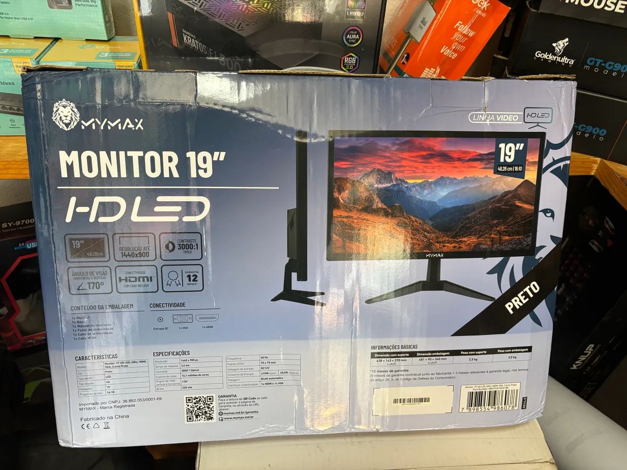 Monitor Gamer Mymax 19? HDMI - Foto 2