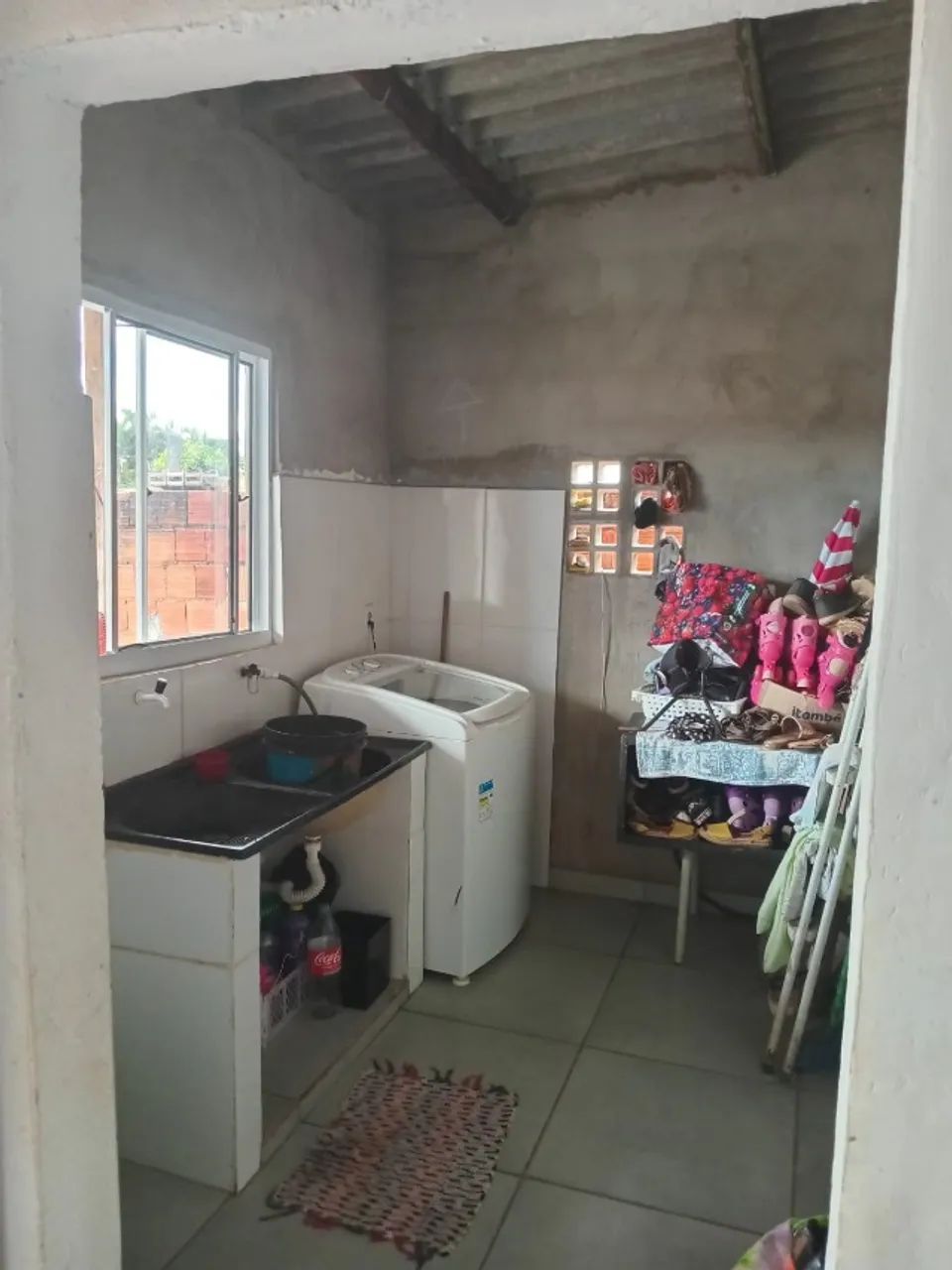 Troco casa 3 quartos atrás Detran Gama - Foto 2