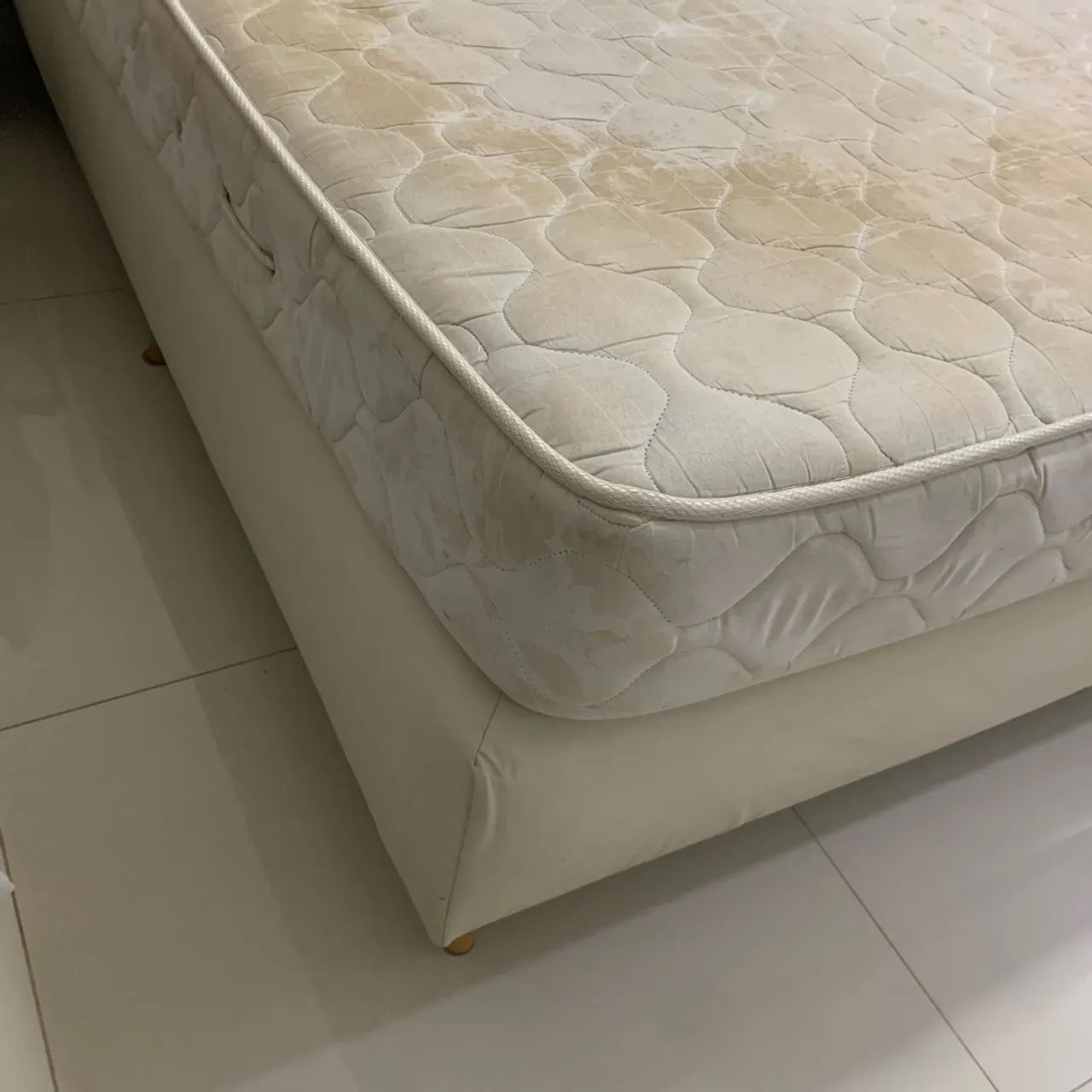 Cama queen Base + colchão  - Foto 3