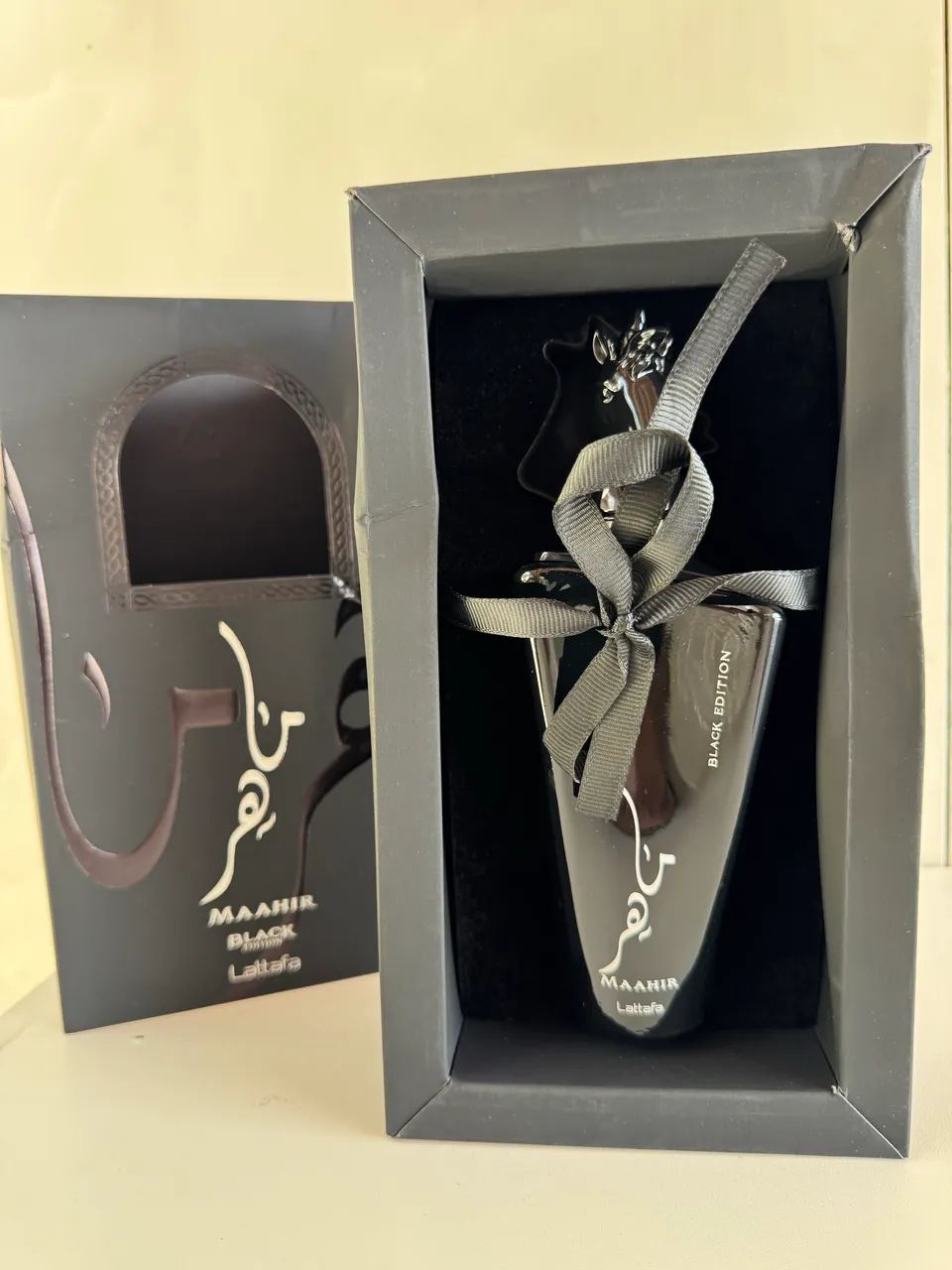 Perfume Árabe Maahir Black Masculino  - Foto 2