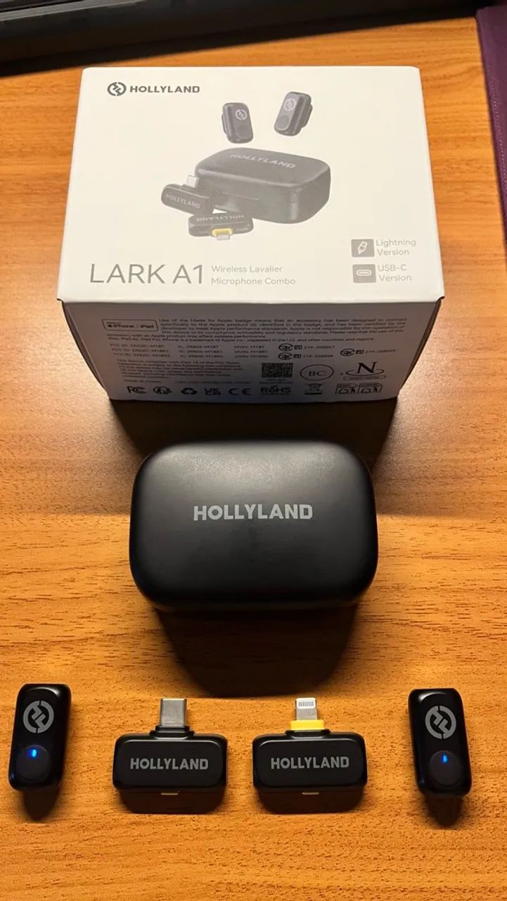Hollyland Lark A1 - Mic de lapela para Celular (IPhone e Android) - Foto 2
