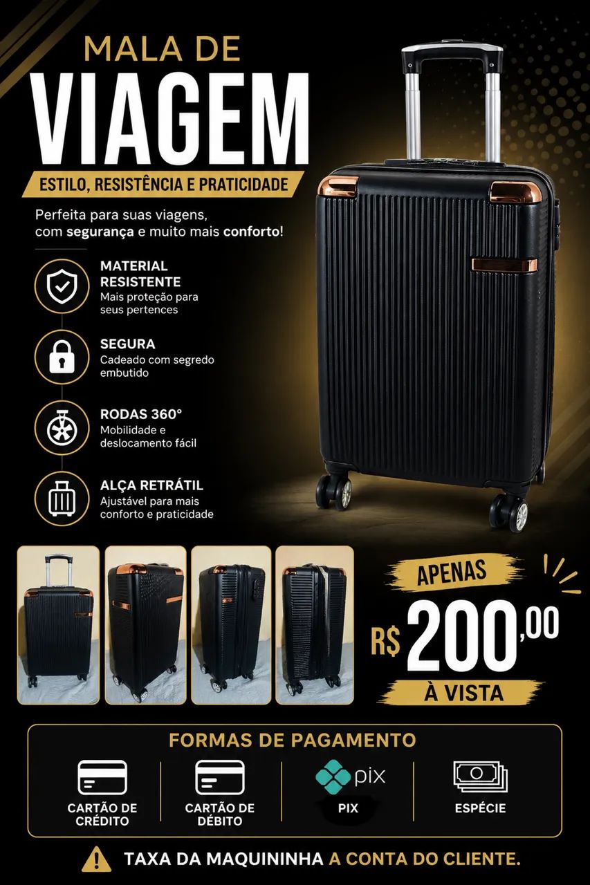 Mala Bagagem | 10kg - Foto 3