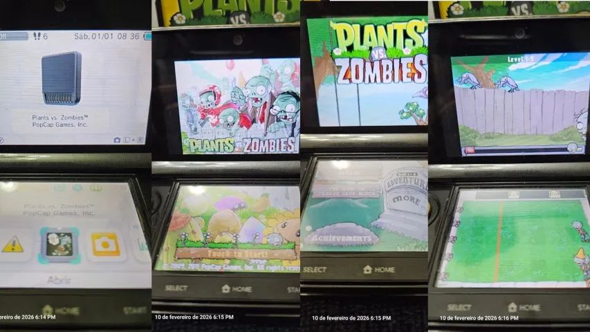 Jogo Plants Vs Zombies Nintendo Ds Original Com Luva - Jogos de