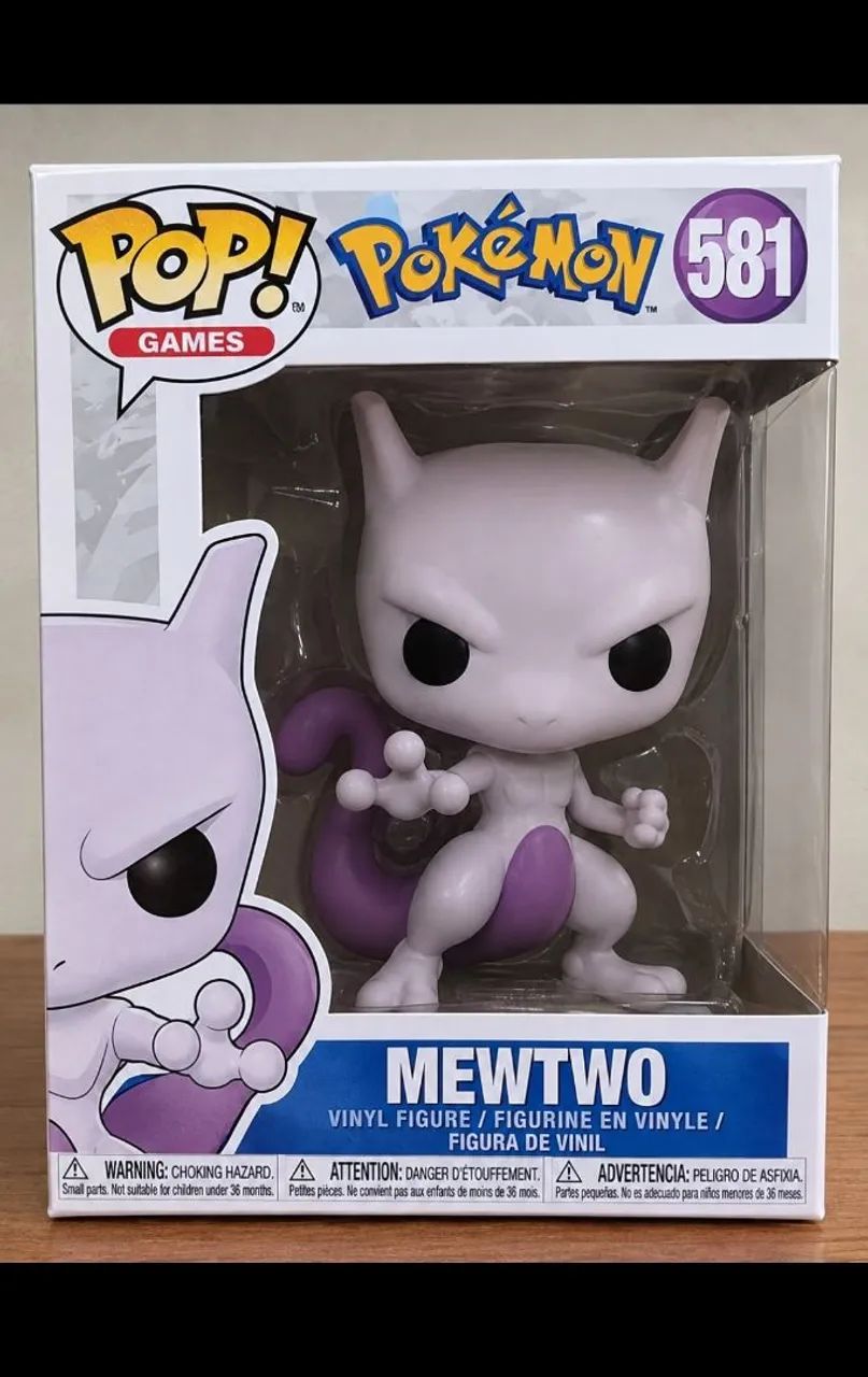 Funko Pokemon mewtwo edição 581!!