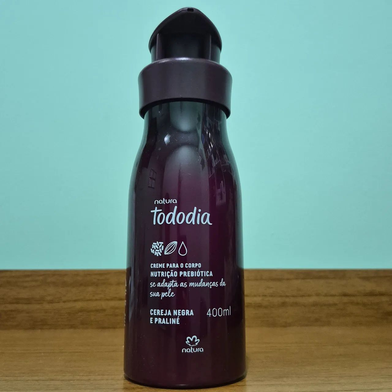 Hidratante corporal Tododia Cereja Negra e Praliné 400mL - Foto 2