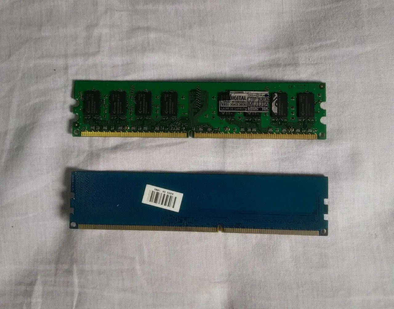 Kit com 3 Memórias Ram de 4 e 2  GB. - Foto 4