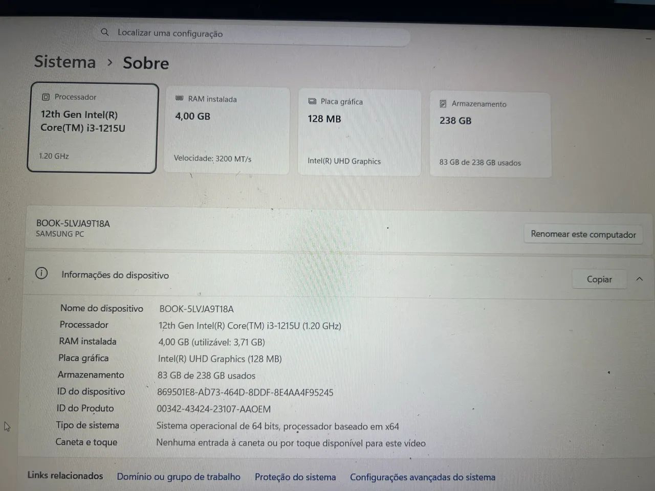 Notebook Samsung book 2 - Foto 3