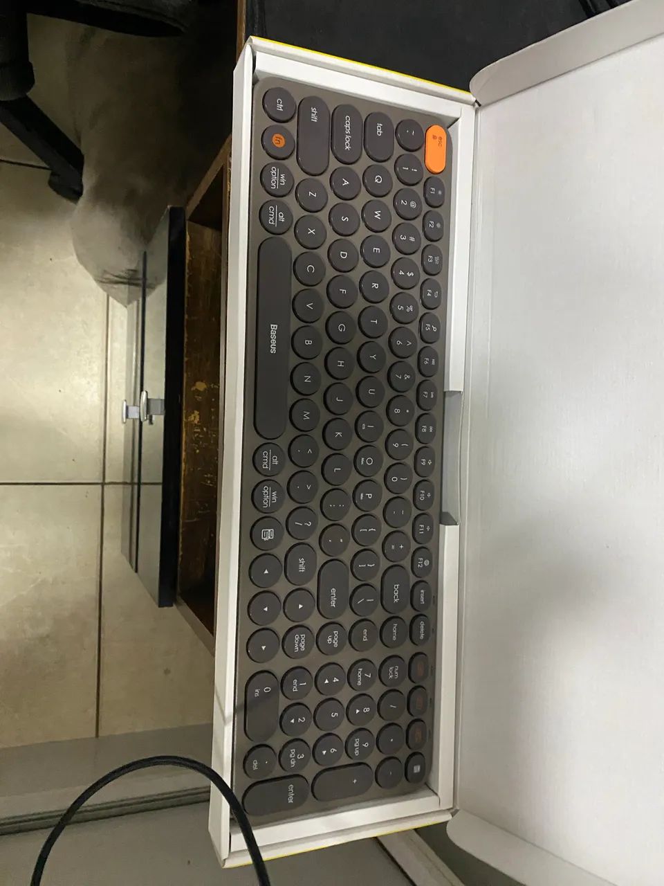 Teclado baseus bluetooth e 2.4g - Foto 2