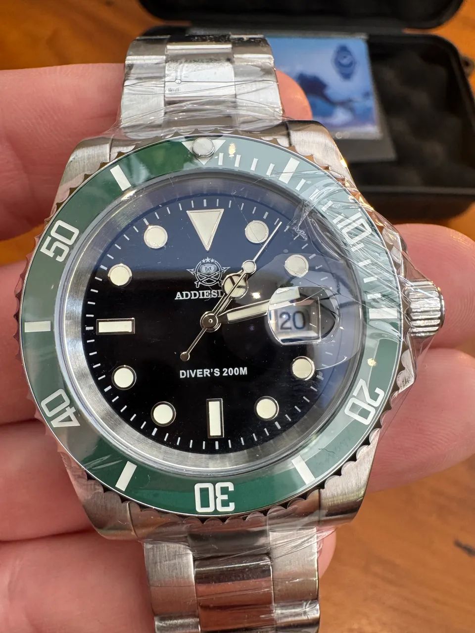 Relógio Addiesdive Sub ?Starbucks? 41mm