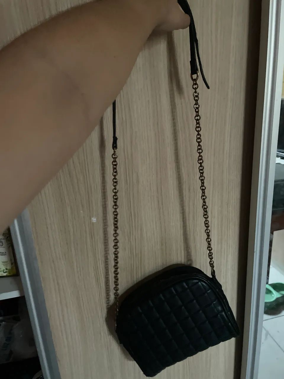 Vendo bolsa usada  preta 