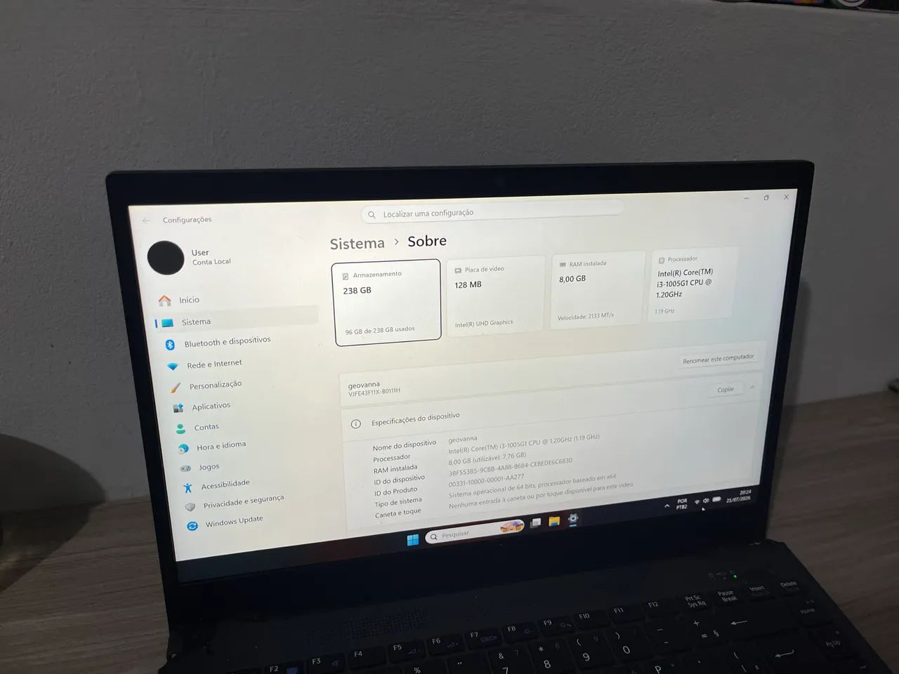 Notebook Vaio - Foto 2