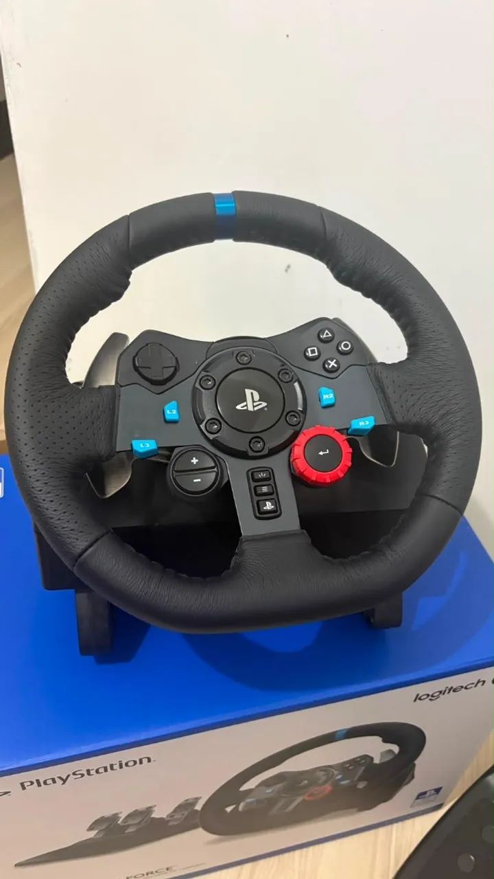 Logitech Volante E Pedais G29 Driving Force Pc/ps5/ps4/ps3  * - Foto 4